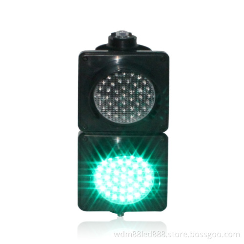Intelligent  Red Green 100mm Led Traffic Light